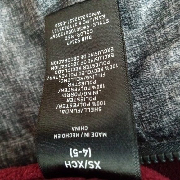 SWISS TECH XS (4-5) WINTER COAT - Picture 8 of 12